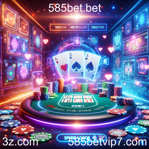 A Ascensão do Poker Online na 585bet.bet